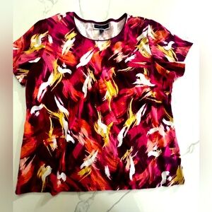 Karen Scott short sleeve shirt size 2x good condition